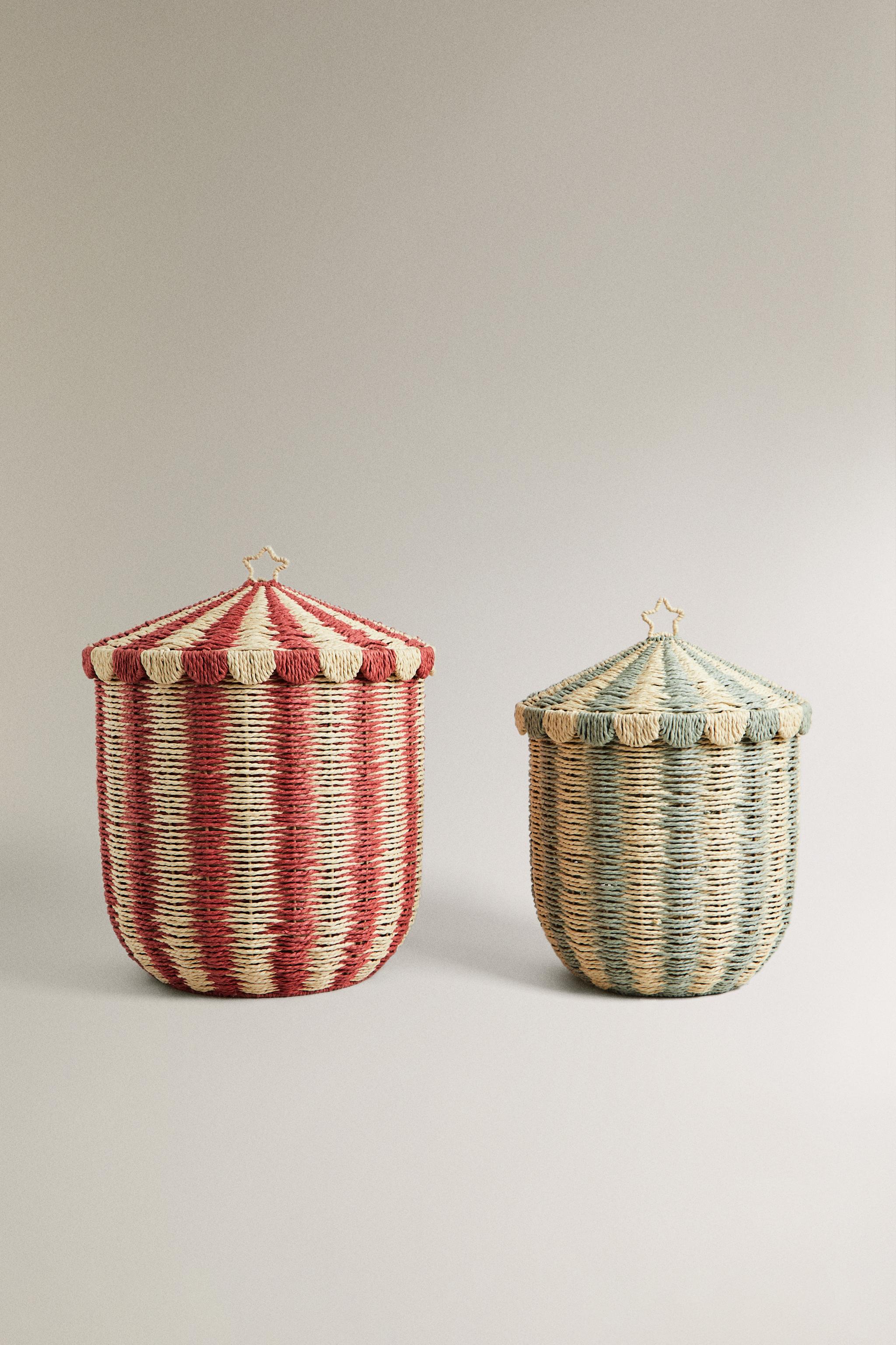 PANIER ENFANT PAPIER CIRQUE